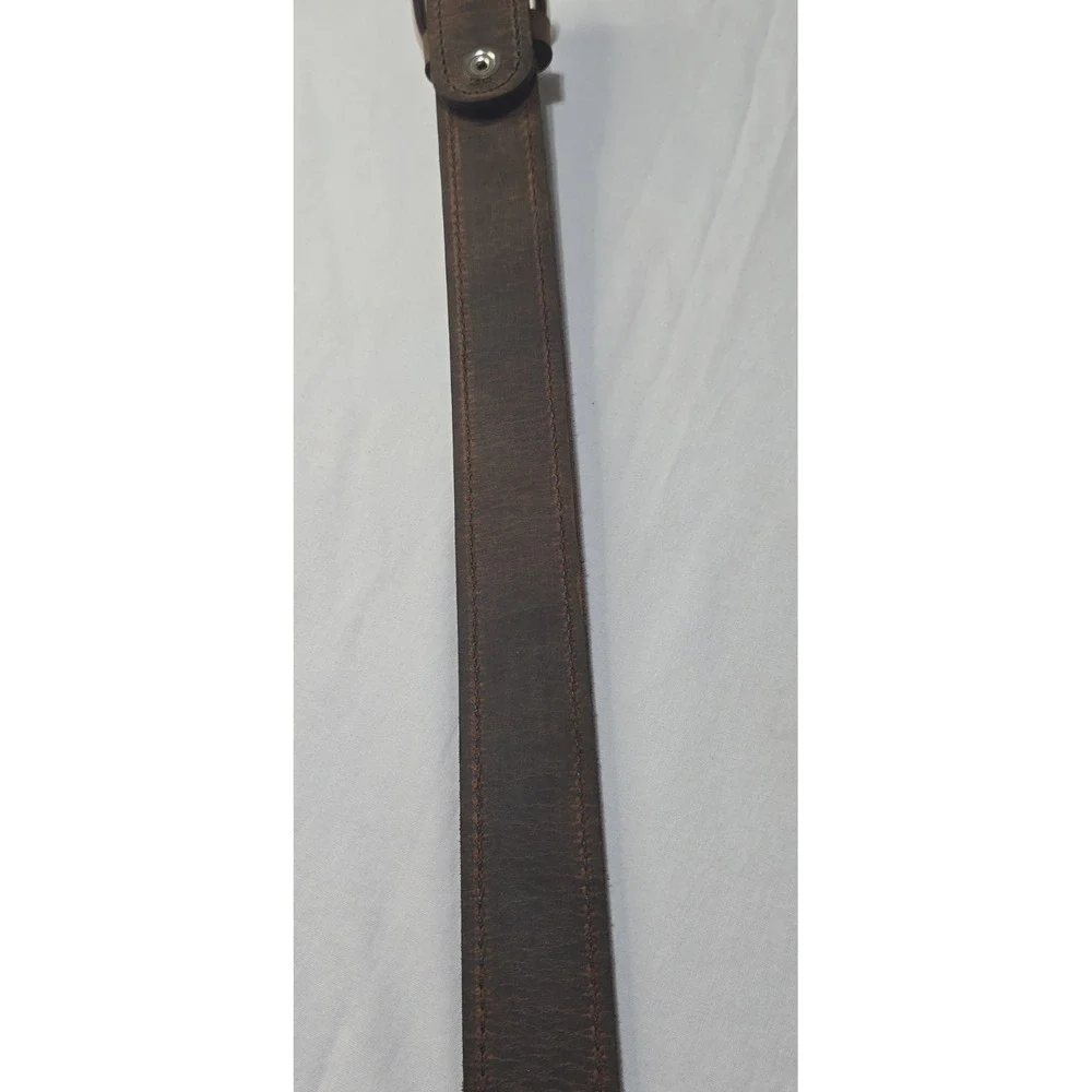 NEW VersaCarry BR502 Leather Gun Belt Size 36 Brown Heavy Duty Made in USA